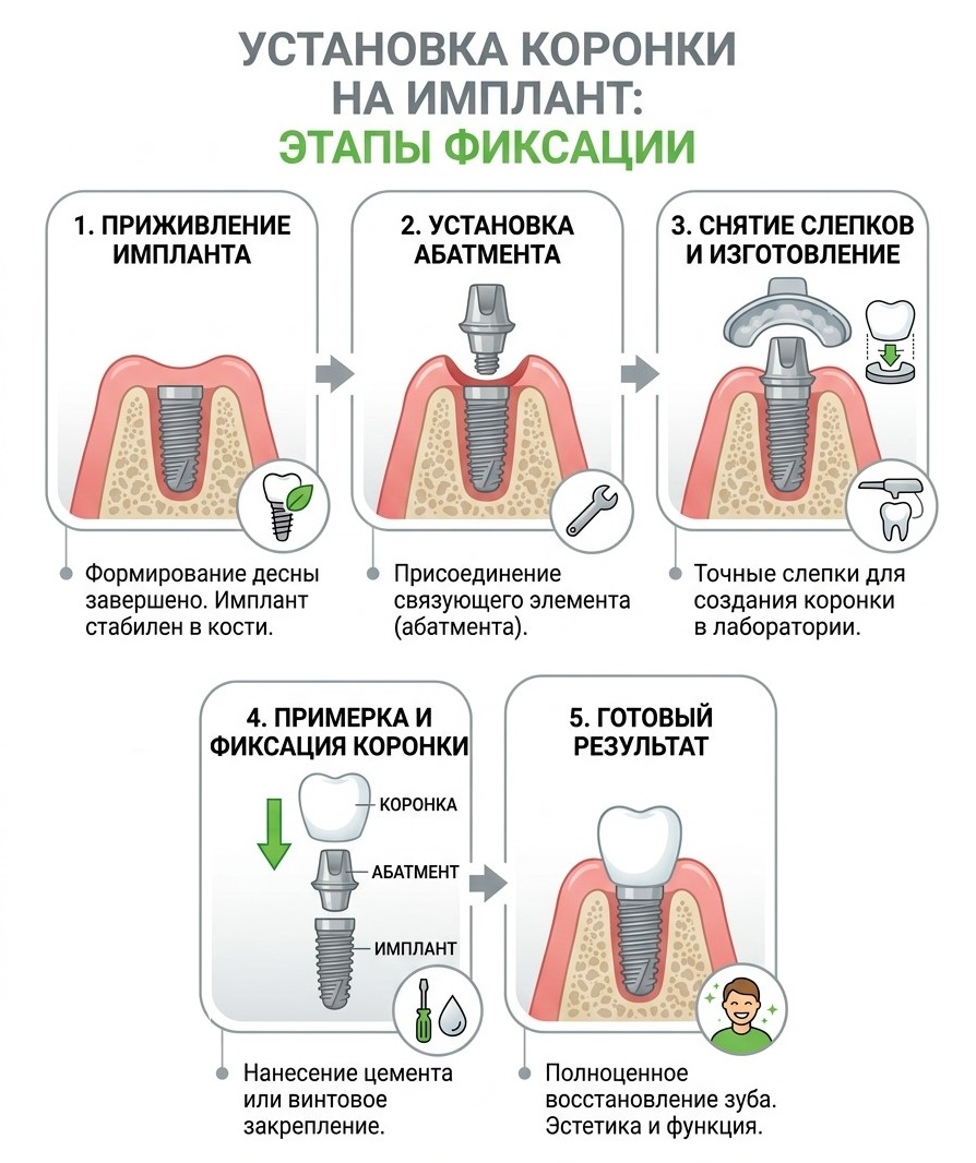 Коронки на импланты