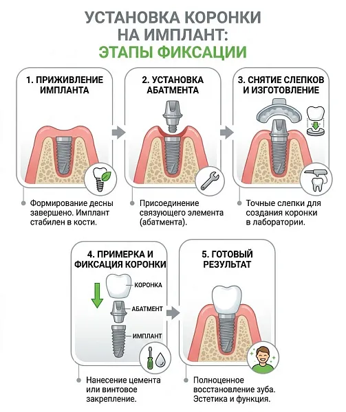Коронки на импланты